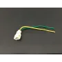 Conector macho para vehículos eléctricos de 12 voltios