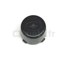 Capuchon de roue noir pour RZR 24 Volts Peg-Pérego SPST8932N