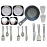 Smoby kitchen tableware set E14093