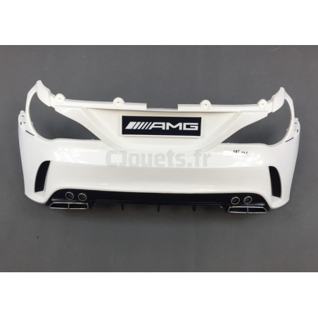 Rear bumper for Mercedes CLA45 12 Volts