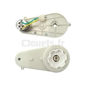 Motor + engranaje izquierdo para tractor eléctrico infantil 12 voltios ...