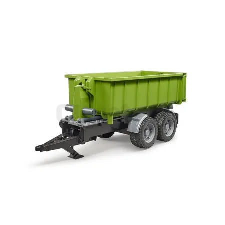 Remorque porte container tracteurs Bruder 02035 BRUDER