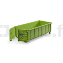 Green skip container for Bruder BRUDER (pièces)