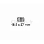 Lente voor Smoby Baby-voetje