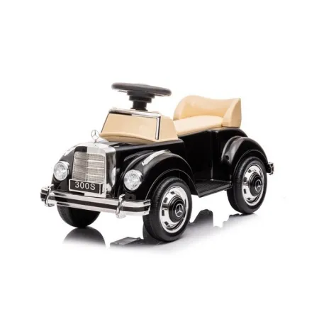 Mercedes 300S negro portador con cuerno