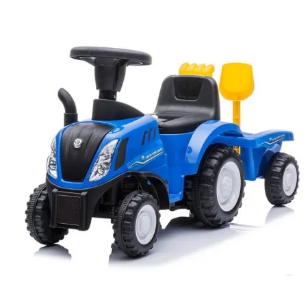 Tractor New Holland con remolque