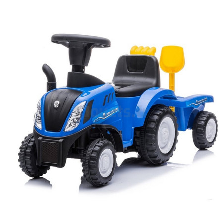 Traktor New Holland s prívesom