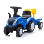 Porteur tracteur New Hollande avec remorque