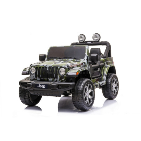 Jeep Jeep Wrangler Rubicon Electrique 12 Volts pour Enfant Avec télécommande parentale