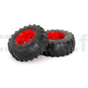 Rear wheels for Fendt 1050 Vario Bruder BRUDER (pièces)