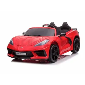 Corvette rojo, Coche eléctrico para niños 12 voltios, 2 plazas ...