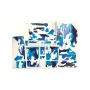 Kit décors adhésifs camouflage bleu mat pour Gaucho et Superpower PEG-PEREGO
