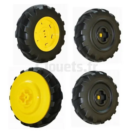 Kit 4 Roues jumelées pour Ground Force/Loader12V Peg-Pérego PEG-PEREGO