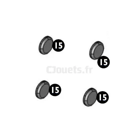 Enjoliveurs de roue pour train CHOO CHOO Peg-Pérego PEG-PEREGO