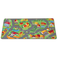 Tapis de jeu circuit la ville 95 x 200 cm RG20795