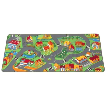 Alfombra de juegos circuito urbano 95 x 200 cm