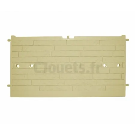 Muro de piedra beige para casa Smoby