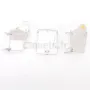 Puertas y luneta trasera para JCB 5CX Bruder 02454