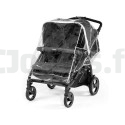 Regenschutz für Doppelkinderwagen Peg-Pérego PEG-PEREGO Puériculture