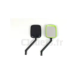 Espejo Gaucho Rockin Peg derecho negro/verde
