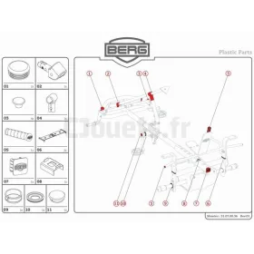 Varios plástico Basic/Rac Berg 51.07.00.36