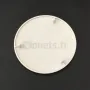 Enjoliveur Roue Centrale Blanc Pour Chaise Haute Tatamia Peg-Pérego PEG-PEREGO Puériculture