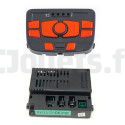 Control panel + electronic board for 12 volt vehicles