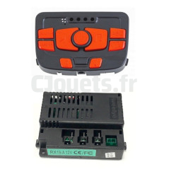 Control panel + electronic board for 12 volt vehicles BUG/TPACK