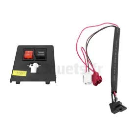 Bedieningspaneel met laadaansluiting voor Rider 6x6-6x4