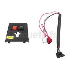 Tableau de commande avec prise chargeur pour Rider 6x6-6x4 PR0030590-01