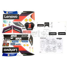 Adhesive decorations for Ducati GP Peg-Pérego MMEV1686