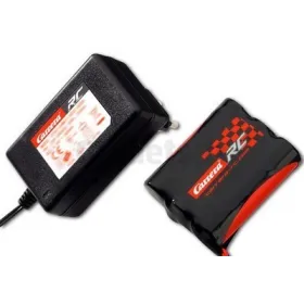11,1V 1200 mAH Li-Lo accu + 12,6 V 800 mA lader Carrera RC 8...
