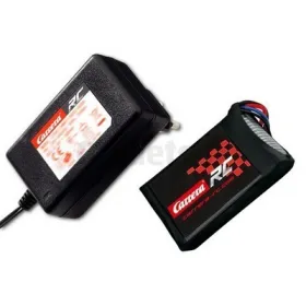 7,4 V 1000 mAH LiPo accu + 8,6 V 1000 mA lader Carrera RC 80...
