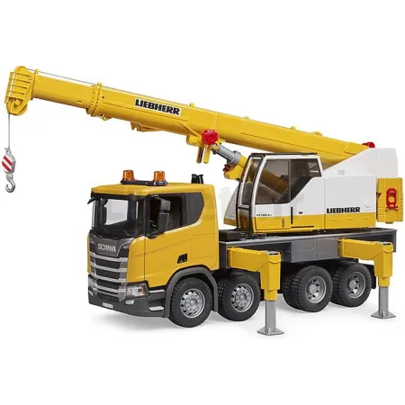 Camión grúa Scania Super 560R Liebherr Bruder 03571