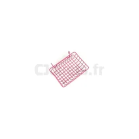 Panier rose 17.5 x 13 x 8 cm