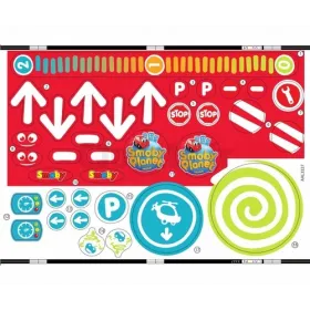 Zelfklevende decoraties voor Vroom Planet Grand Garage