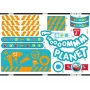 Décors adhésif pour Vroom Planet Grand Garage SMOBY
