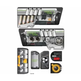 Décors adhésif pour tracteur Smoby SMOBY