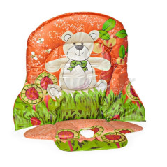 Housse Pour Chaise Haute Prima Pappa Peg-Pérego Couleur Orso Arancio BMPA0300--ORS48