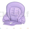 Housse Pour Chaise Haute Prima Pappa Peg-Pérego Couleur babydot Lilac PEG-PEREGO Puériculture