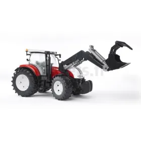 Steyr CVT 6230 trekker met voorlader BRUDER 03091