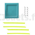 Kit Volet bleu PASTEL pour Maison Pretty/Nature Smoby SMOBY