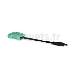 Connecteur pour Chargeur de batterie 6 volts Peg-Pérego IKCB0301J/1