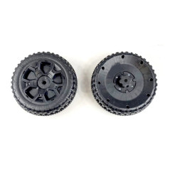 Rear wheels for Jeep Wrangler Rubicon 12 Volts PR0033415-01