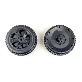 Ruedas traseras para Jeep Wrangler Rubicon 12 Voltios