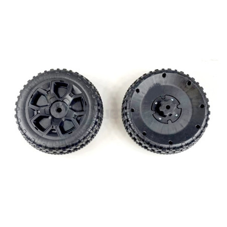 Rear wheels for Jeep Wrangler Rubicon 12 Volts