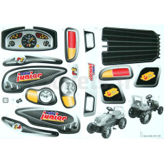 Aufkleber rollyJunior RT Rolly Toys 00400020100