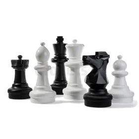 32 zwart-witte stukken voor Rolly Toys Grand Chess Board