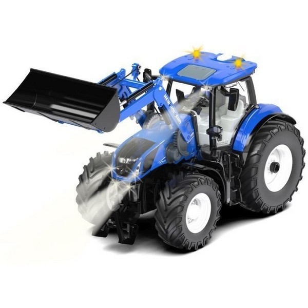 New Holland T7 315 tractor with Siku 6797 loading shovel