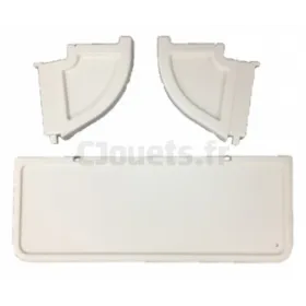 Dienblad voor buiten in beige voor Smoby House